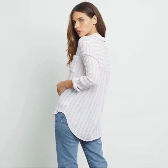 Rails Ellis Gem Stripe Button Up - Picture 4 of 11